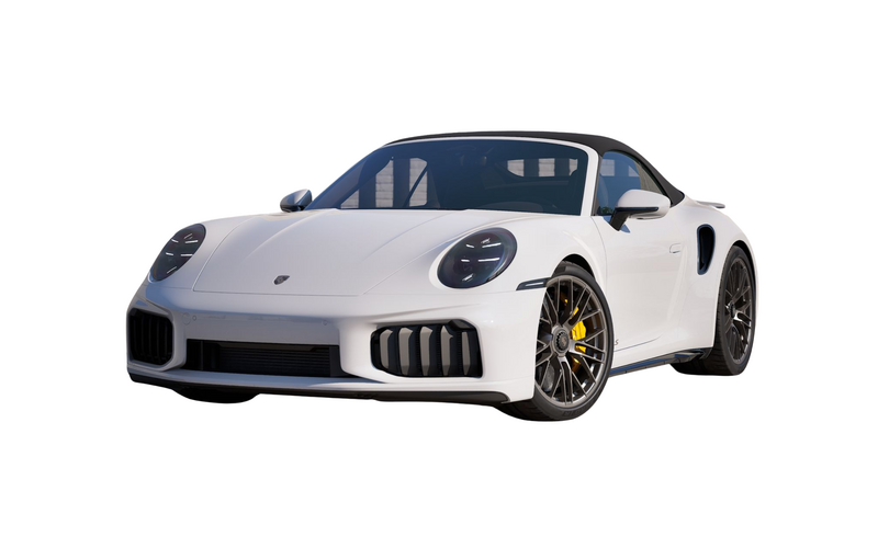Alquilar un Porsche 911 Turbo S descapotable en Fráncfort