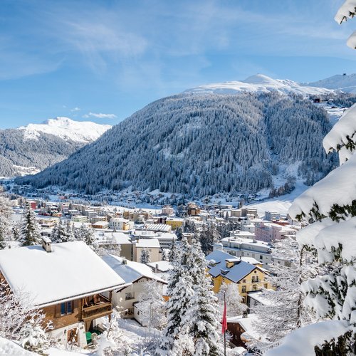 Davos im Schnee