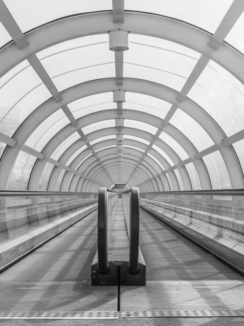 Zurich Flughafen Passenger Tunnel