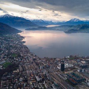 Zug Panoramic View Zug Panoramic View