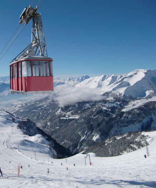 Sion Ski Lift Crans Montana