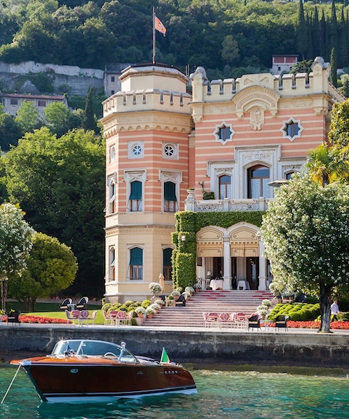 Hôtel au bord du lac de Garde, à la Villa Feltrinelli