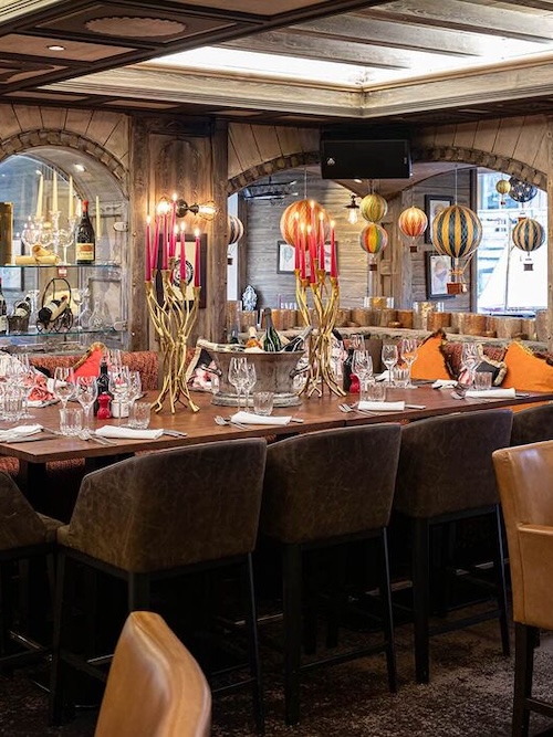 Le restaurant « Le 80 » à l'Hôtel La Chaudanne