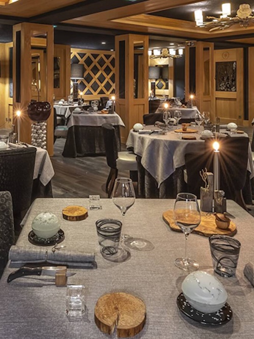 Le restaurant L’Ekrin à l’Hôtel Le Kaïla