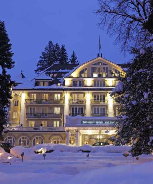 Gstaad Hotel Bellevue Winter